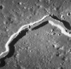 Hadley Rille on the Moon, Apollo 15 Mission Poster Print by Science Source - Item # VARSCIBV5488