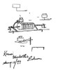 Edison's First Working Drawing of the Phonograph Poster Print by Science Source