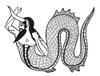 Merman, Legendary Creature Poster Print by Science Source
