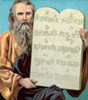 Moses with the Ten Commandments Poster Print by Science Source - Item # VARSCIBY8628