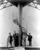Gustave Eiffel at Eiffel Tower Summit, 1880s Poster Print by Science Source - Item # VARSCIJA6317