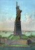 Statue of Liberty Enlightening the World, 1884 Poster Print by Science Source - Item # VARSCIJA4477