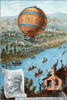 First Untethered Balloon Flight, 1783 Poster Print by Science Source