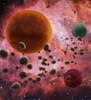 Nebulae, Illustration Poster Print by Spencer Sutton/Science Source - Item # VARSCIJB0942