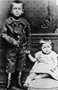 Young Thomas Mann with Sister Julia, 1870s Poster Print by Science Source