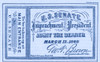 Impeachment Ticket, 1868 Poster Print by Science Source