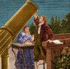 William and Caroline Herschel, German Astronomers Poster Print by Science Source - Item # VARSCIBZ5416