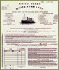 Replica of Titanic Passenger Ticket Poster Print by Science Source - Item # VARSCIBR6621