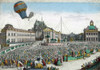 Montgolfier Balloon "AÔøΩ?_ÔøΩ?_rostat RÔøΩ?_ÔøΩ?_veillon", 1783 Poster Print by Science Source - Item # VARSCIBW0712