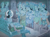 Gods Entertaining Mahavira Poster Print by Science Source