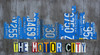 Detriot City Skyline License Plate Poster Print by Design Turnpike (33 x 18) - Item # PDTDT001