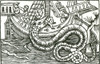 Kraken Attacking Ship, 1555 Poster Print by Science Source - Item # VARSCIBY0472