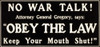 WWI, "No War Talk!", 1917 Poster Print by Science Source - Item # VARSCIBZ6404