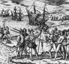 Columbus in Hispaniola, 1492 Poster Print by Science Source - Item # VARSCIBV1149
