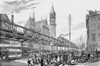 Sixth Avenue El Train, 1878 Poster Print by Science Source - Item # VARSCI9A9740
