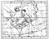 Ophiuchus and Serpens Constellations, 1729 Poster Print by Science Source