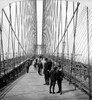 Brooklyn Bridge Promenade, 1901 Poster Print by Science Source - Item # VARSCIJA4501