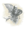 Leonardo da Vinci and Flying Machine Poster Print by Gwen Shockey/Science Source - Item # VARSCIBS9492