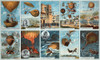Ballooning History from 1795 to 1846 Poster Print by Science Source