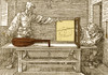 DÔøΩ?__rer's Perspective Drawing of a Lute Poster Print by Science Source - Item # VARSCIBR9669