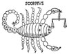 Scorpius Constellation, Zodiacal Sign Poster Print by Science Source - Item # VARSCIBX9616