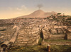 Pompeii and Vesuvius, 1890's Poster Print by Science Source - Item # VARSCIJA6346