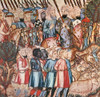 Christian Prisoners of War, 8th Century Poster Print by Science Source