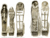Sarcophagi and Egyptian Mummies, Illustration Poster Print by Science Source - Item # VARSCIJC6673