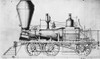 Baldwin Steam Locomotive, 1842 Poster Print by Science Source - Item # VARSCI9A9389
