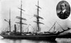 Robert Falcon Scott and His Exploration Ship Terra Nova Poster Print by Science Source