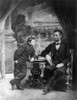 President Abraham Lincoln with Son Tad, 1865 Poster Print by Science Source - Item # VARSCIJB3554