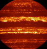 Infrared Jupiter Poster Print by Science Source