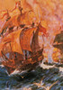 Francis Drake Battles Spanish Armada, 1588 Poster Print by Science Source - Item # VARSCIBS6237