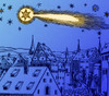The Great Comet of 1556 Poster Print by Science Source - Item # VARSCIBQ7372