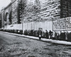 Bread Line Beside the Brooklyn Bridge Poster Print by Science Source - Item # VARSCI9M5712
