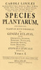 Species Plantarum, Linnaeus, 1753 Poster Print by Science Source - Item # VARSCIJC3091
