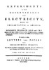 Franklin's "Experiments with Electricity", 1774 Poster Print by Science Source - Item # VARSCIJE8039