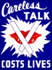WWII, Careless Talk, FAP Poster Poster Print by Science Source