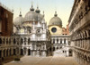 Doge's Palace Courtyard, 1890s Poster Print by Science Source
