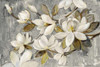 Magnolia Simplicity Neutral Gray Poster Print by Silvia Vassileva - Item # VARPDX30331