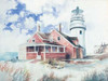 Cape Cod Light House Poster Print by Gregory Gorham - Item # VARPDXGOR607