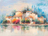 Borgo sul lago Poster Print by Luigi Florio - Item # VARPDX3LR3831