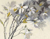 Magnolias Yellow Gray Poster Print by Shirley Novak - Item # VARPDX31899