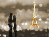 A Date in Paris Poster Print by Dianne Loumer - Item # VARPDX3DL3847