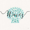 Sea Charms III Teal Poster Print by Veronique Charron - Item # VARPDX32002HR