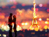 A Date in Paris Poster Print by Dianne Loumer - Item # VARPDX3DL3846