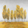 Seven Yellow Trees Abstract Poster Print by Atelier B Art Studio - Item # VARPDXBEGLAN81