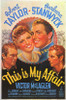 This is My Affair Movie Poster Print (27 x 40) - Item # MOVIF8295
