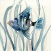 Fish in Seagrass II Poster Print by Nan