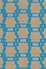 Tan and Blue Floral Pattern I Poster Print by Elizabeth Medley - Item # VARPDX9786N